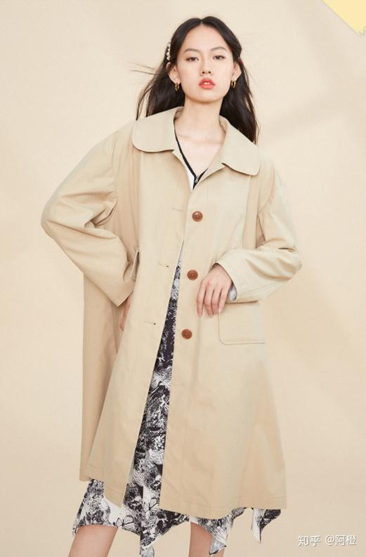 女生秋天怎么穿风衣好看
