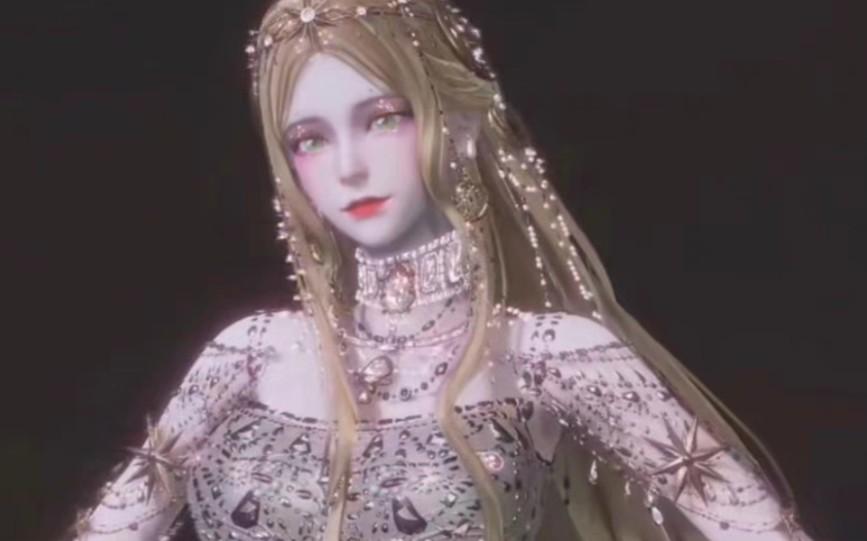 闪耀暖暖 星辰的懵光 月亮的睡眠 hs2人物mod分享