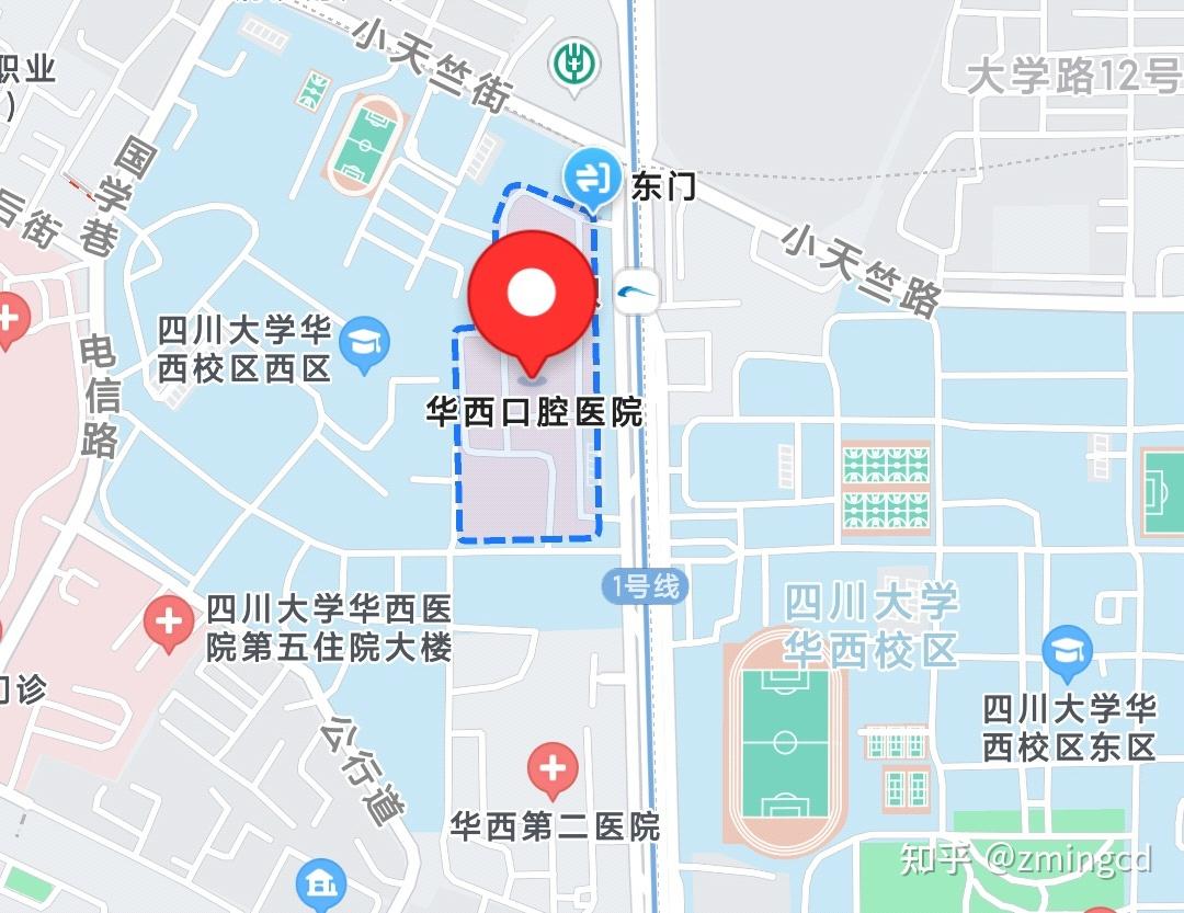 四川大学华西医院省五院区在哪个位置? 