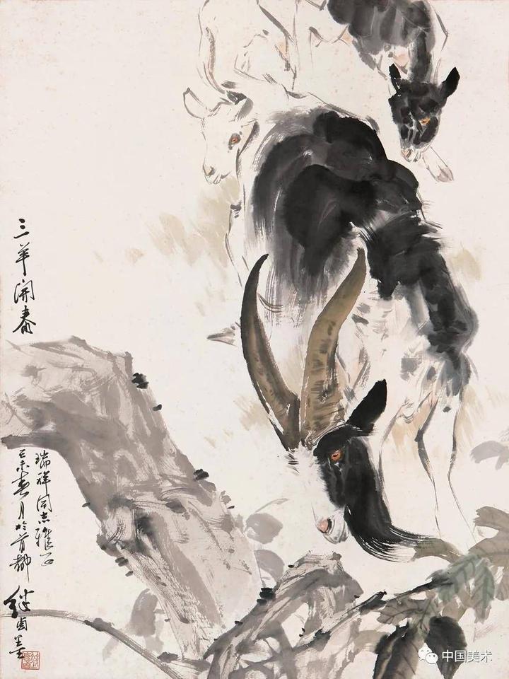 国画名家刘继卣老师动物画作品收藏观赏皆宜- 知乎