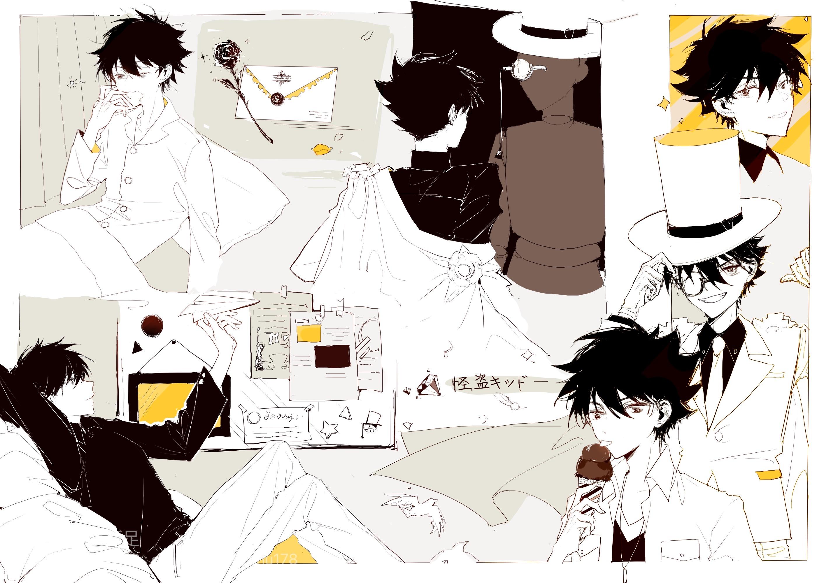 想用来定制电脑包和电脑贴膜,有什么横版的怪盗基德壁纸吗? - 知乎