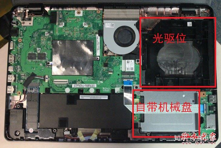 华硕x542un笔记本电脑如何安装第二个机械硬盘,需要什么配件?