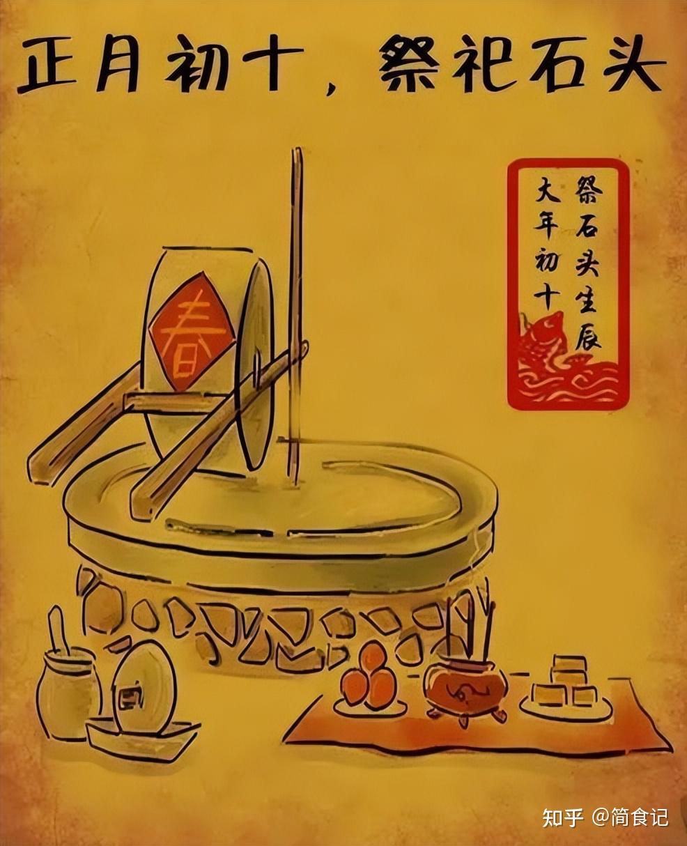 正月初十祭石神,讲究“1做2忌3要吃”,遵循老传统,顺遂一整年 - 知乎