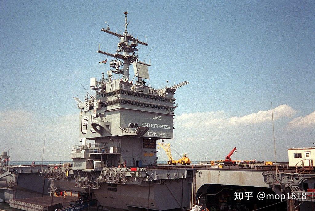 【外网：中英对照】美国海军企业号核动力航空母舰（USS Enterprise CVAN-65 Nuclear-Powered Fleet ...