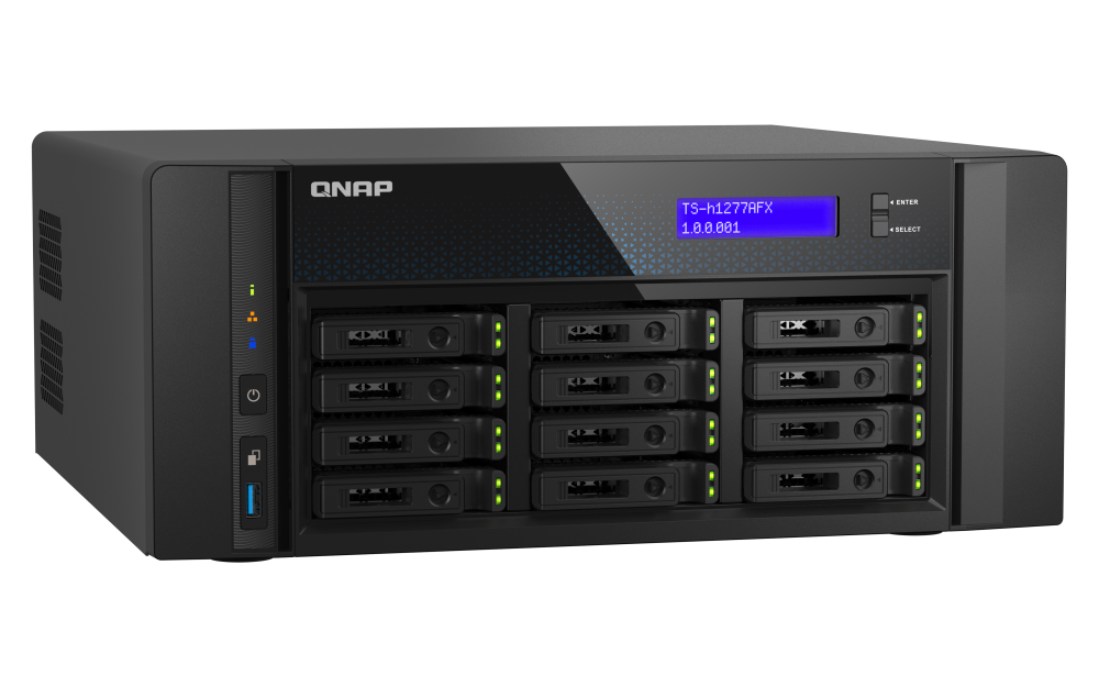 QNAP 推出全快闪 NAS:TS-h1277AFX 专为 4K/8K 高速影音剪辑、后制与虚拟化应用而设计 - 知乎