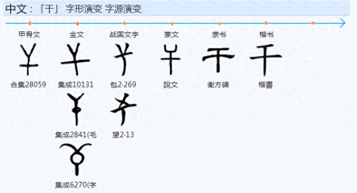 512干、幹、榦、乾四个字简化为一个字你知道它们本来的含义吗？ - 知乎