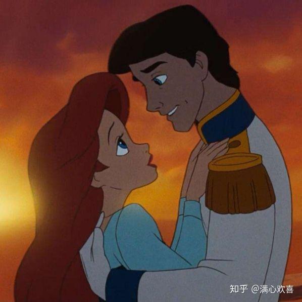 求一些迪士尼 公主王子的情侣头像? 