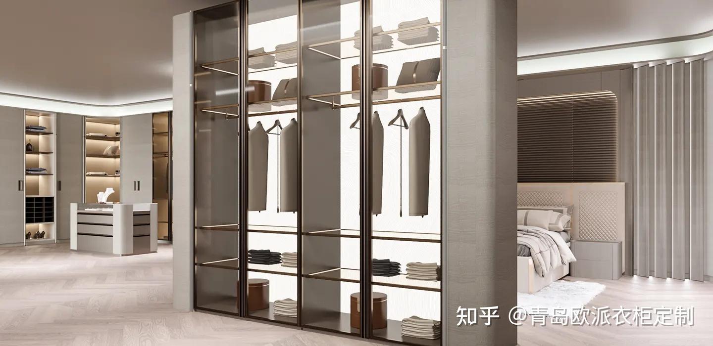 2023豪华别墅装修卧室设计定制衣柜/衣帽间选择欧派新品远川系列 - 知乎