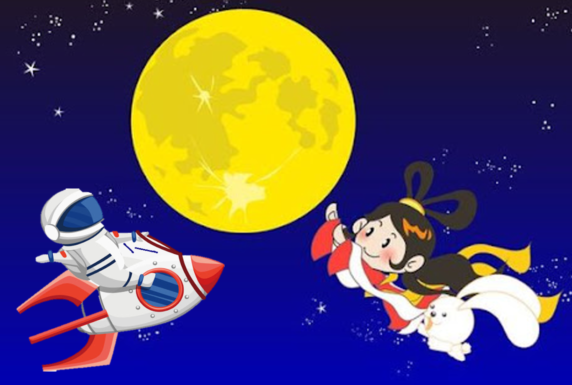 孩子总问月亮上是不是真有嫦娥和玉兔,我该告诉他月亮只是一颗卫星吗?