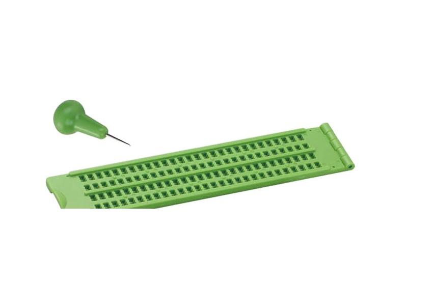 盲人怎么写盲文? - 盲文教程视频 - 实验室设备网