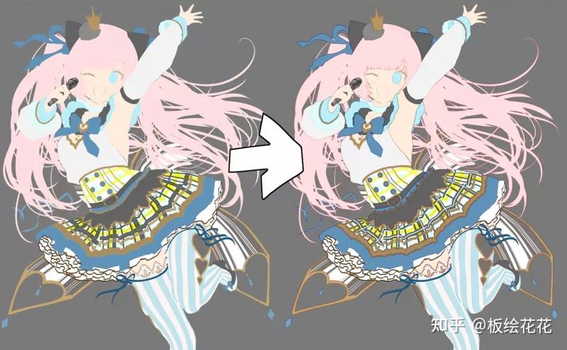 如何画一个不用画线也可以的插画 - 知乎