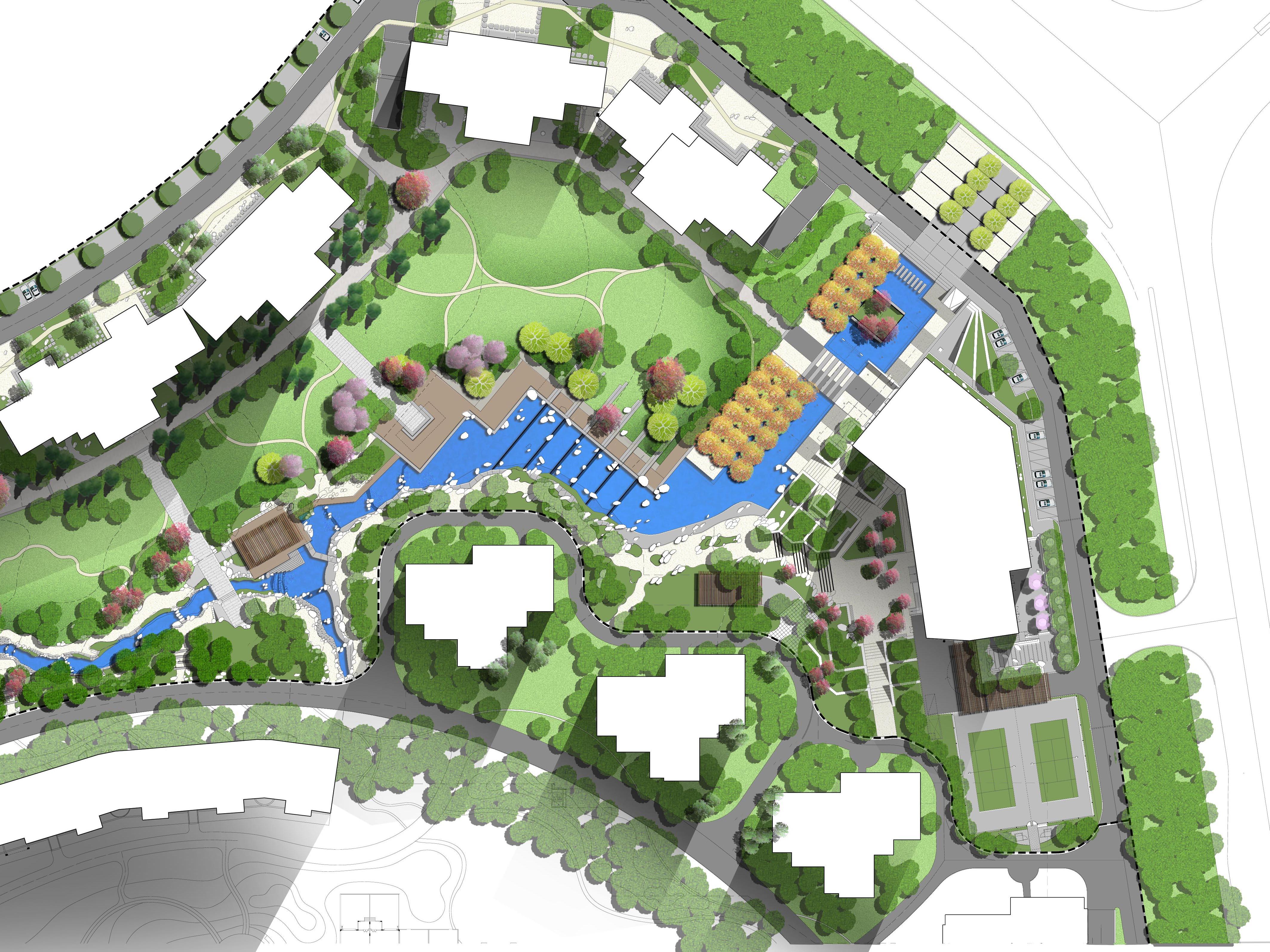 怎样做一张漂亮的景观彩平图? - 知乎