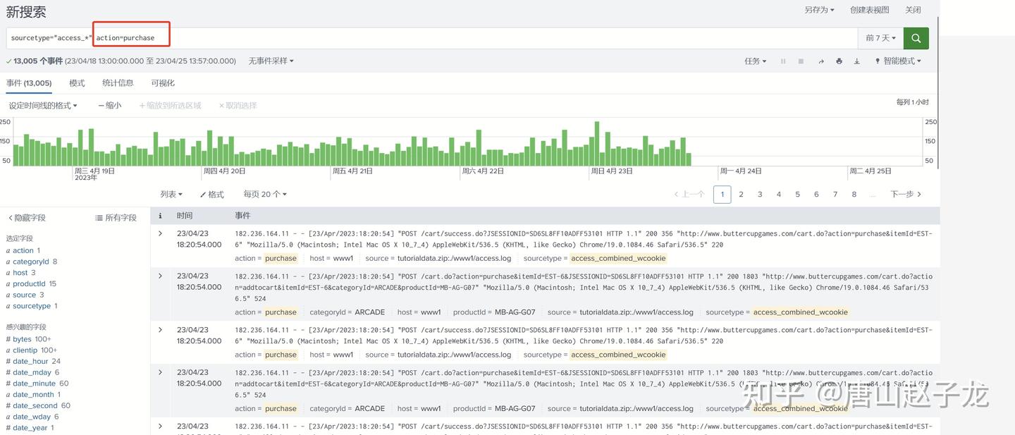 splunk使用字段进行搜索- 知乎
