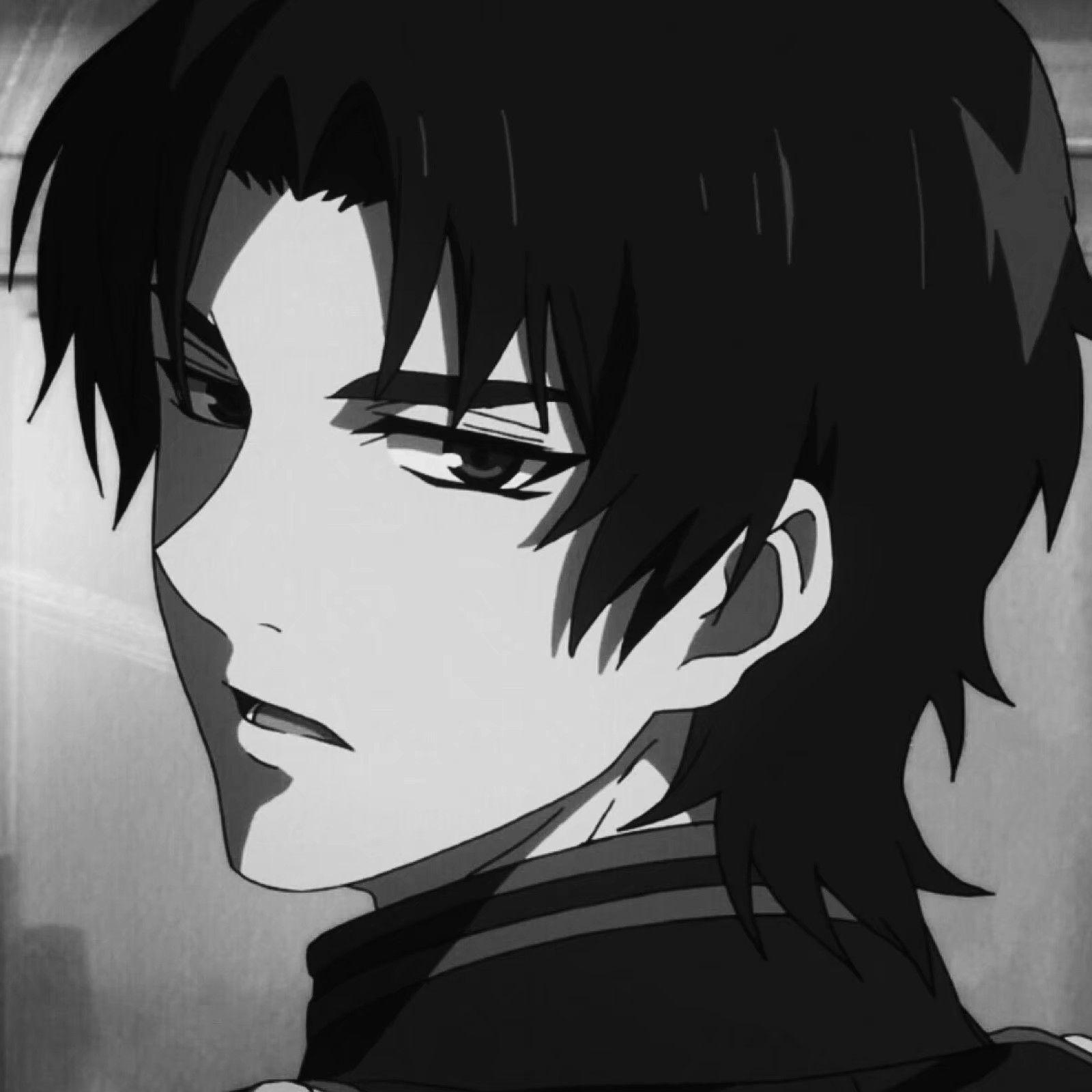 请问你们有单人动漫黑色系情头吗?