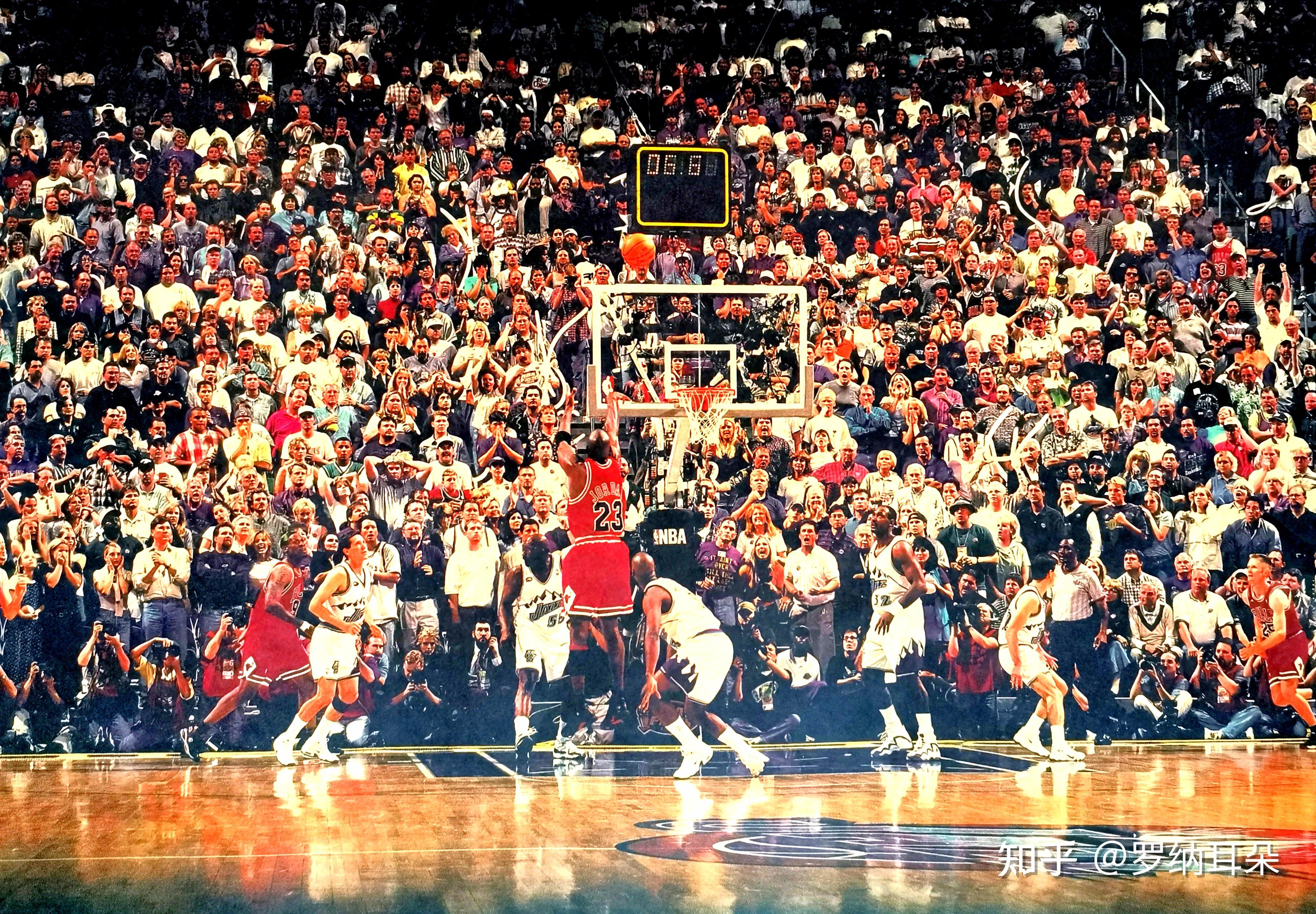 乔丹投篮的高清壁纸? - 知乎