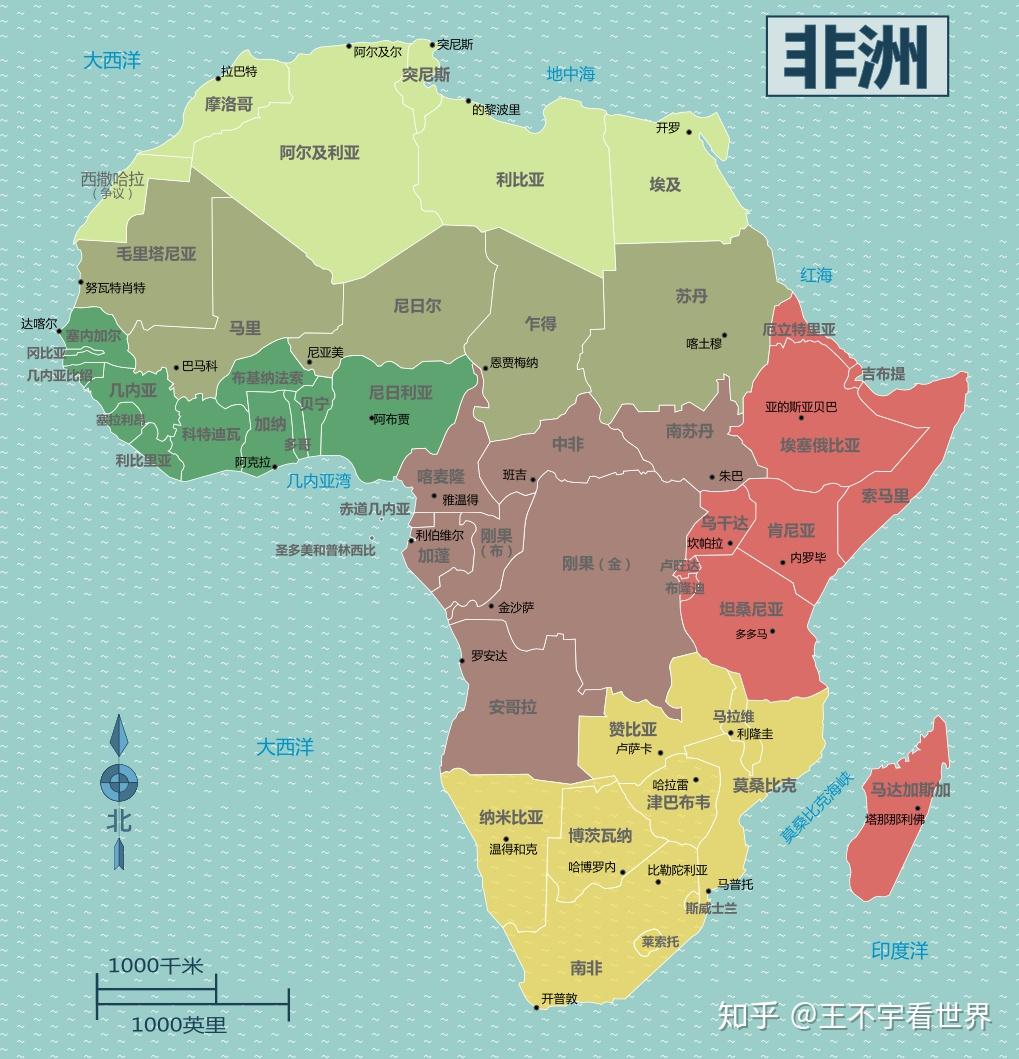 非洲最小的国家是哪一个? 