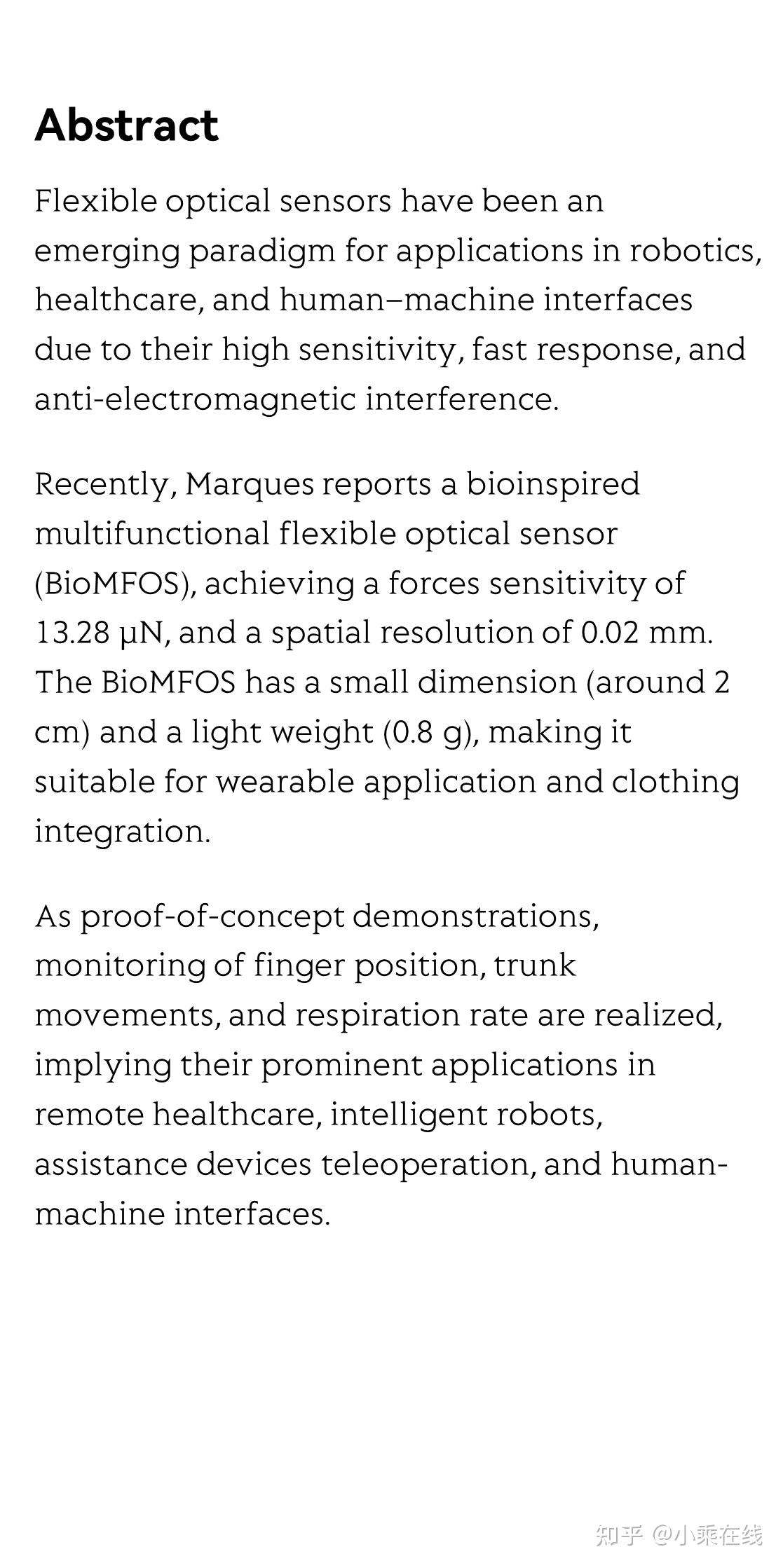 A bioinspired flexible optical sensor for force and orientation sensing ...