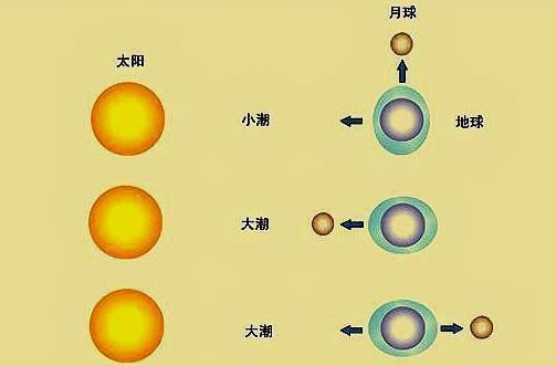 潮汐的成因是什麼為什麼每個地方的潮汐各不相同