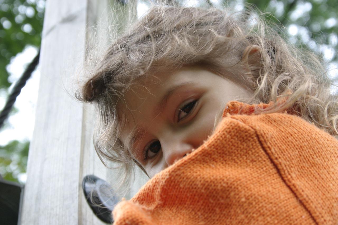 母亲的调皮瞬间