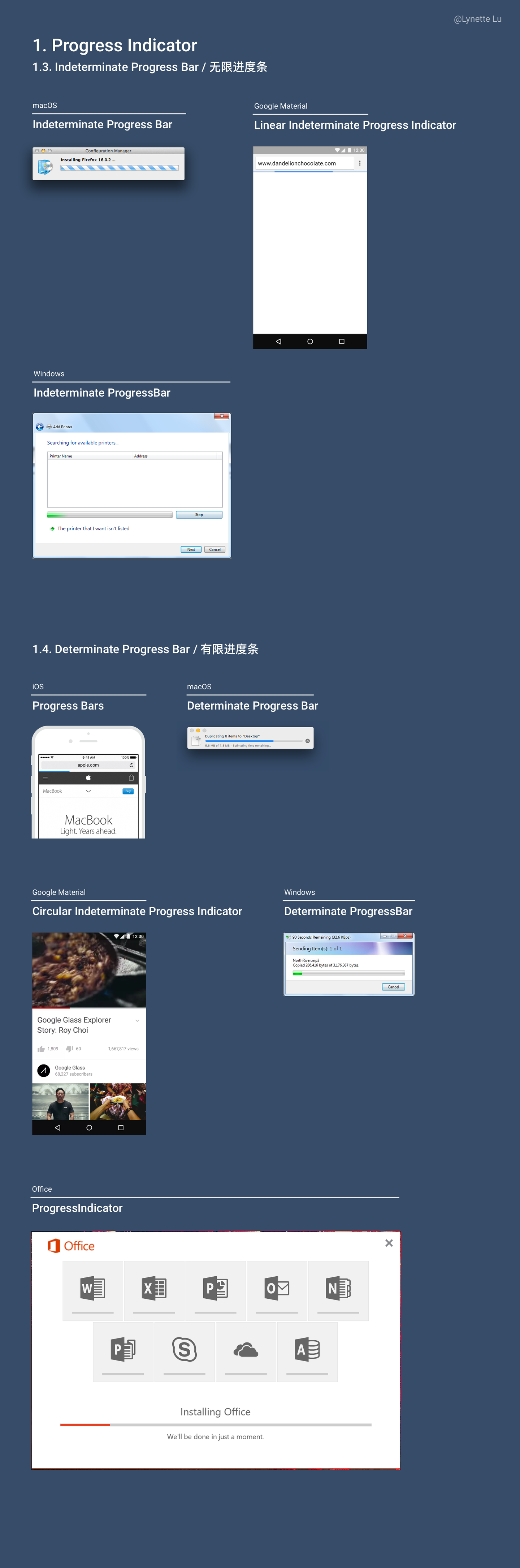 GUI 常用元素中英对照表 / 1. Progress Indicator - 知乎