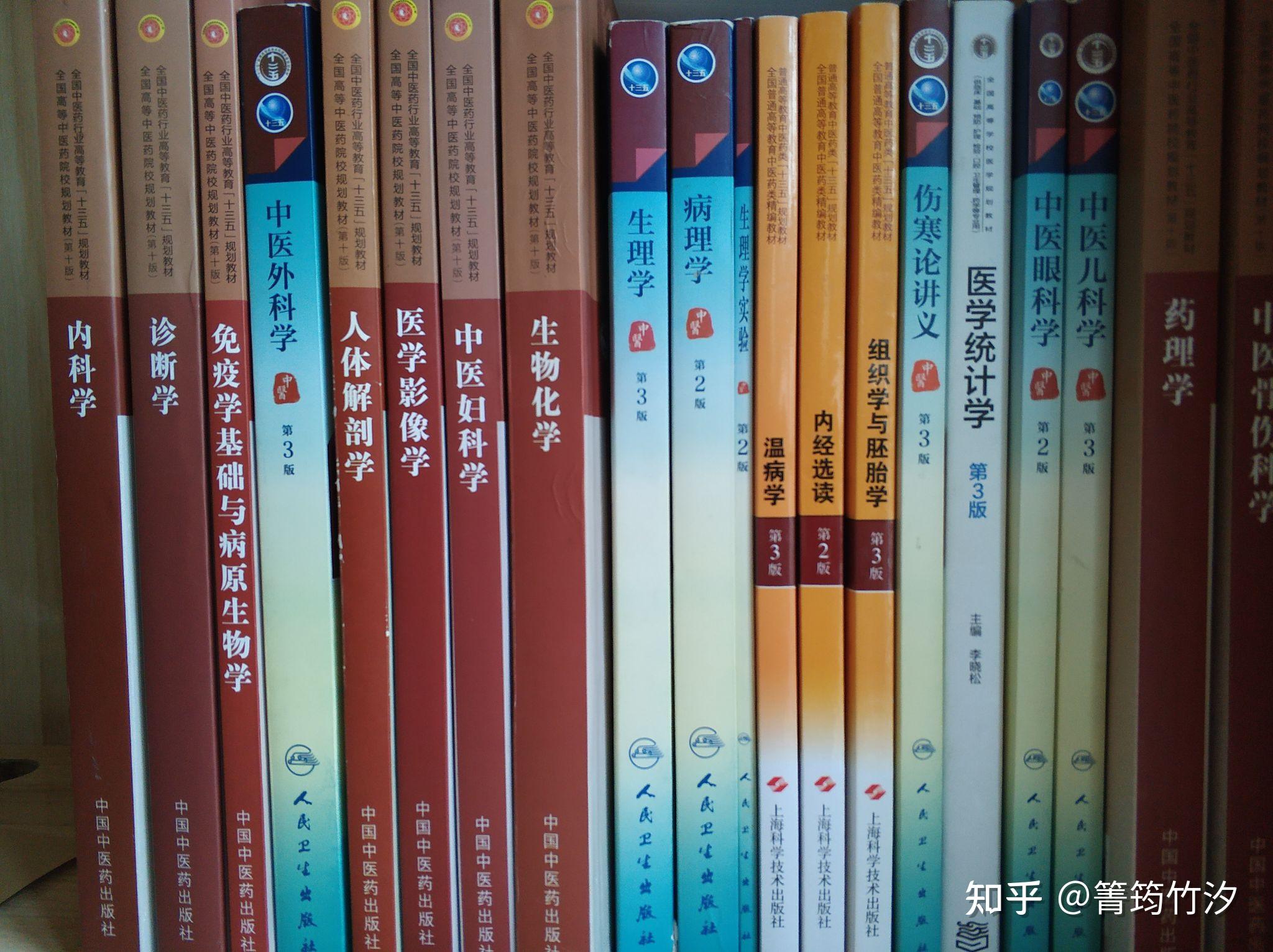 中医学专业要学哪些书,在大学里? - 知乎