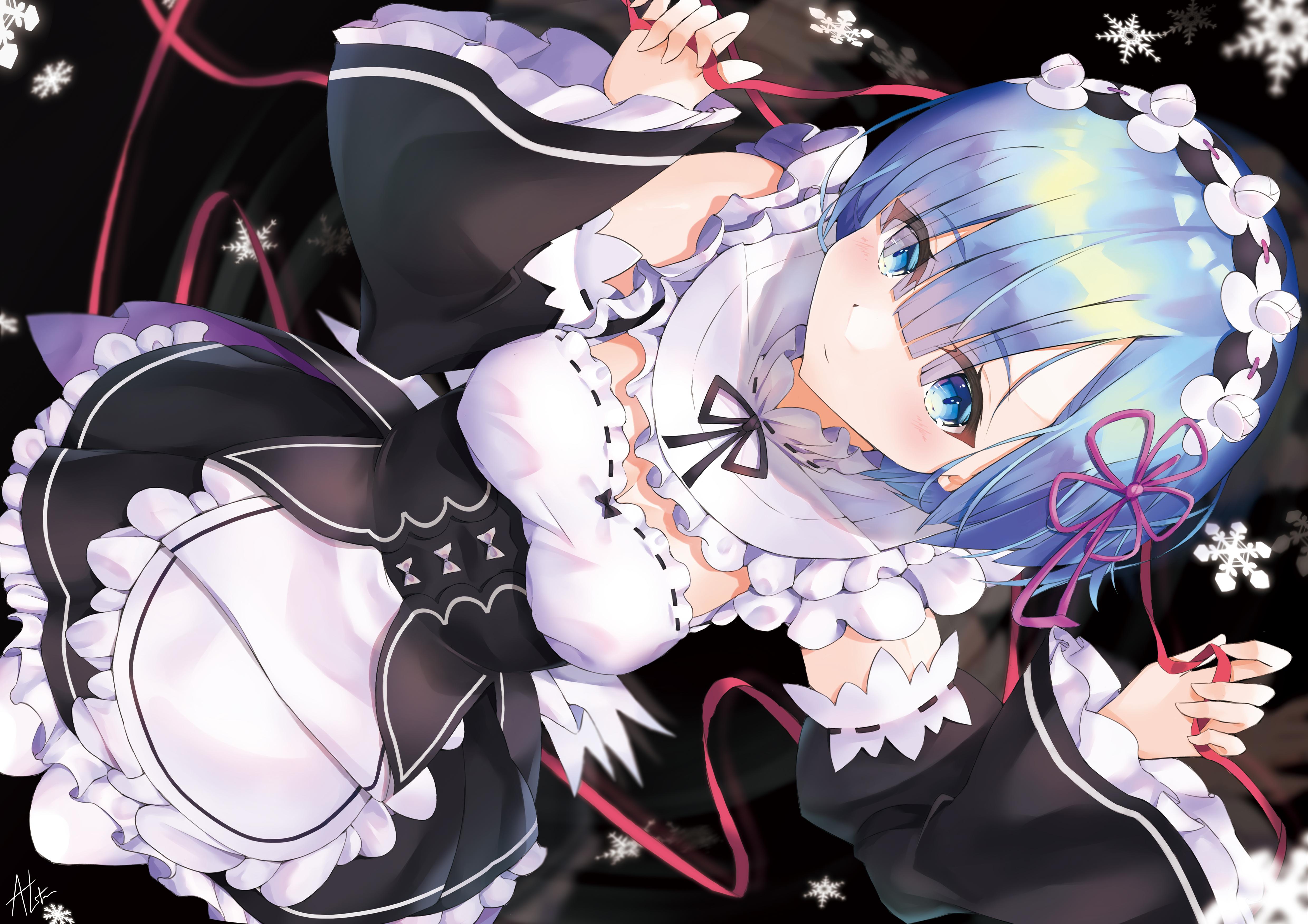 有没有好看的雷姆壁纸? - 知乎