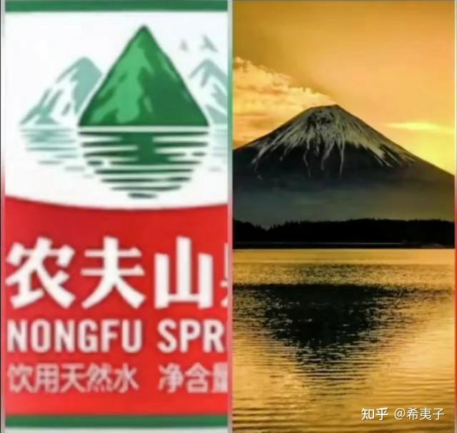 农夫山泉logo图片演变图片