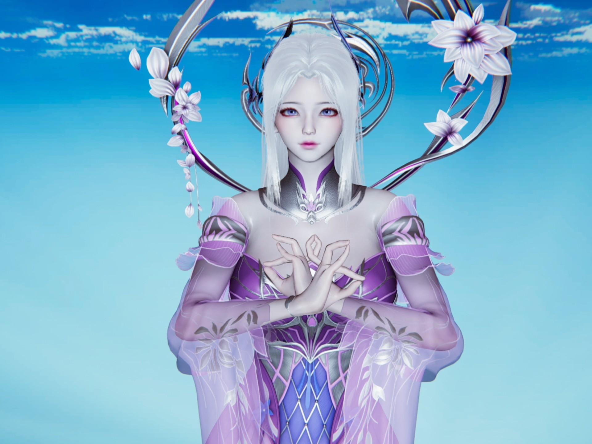 斗破苍穹 斗尊小医仙专属手势动作