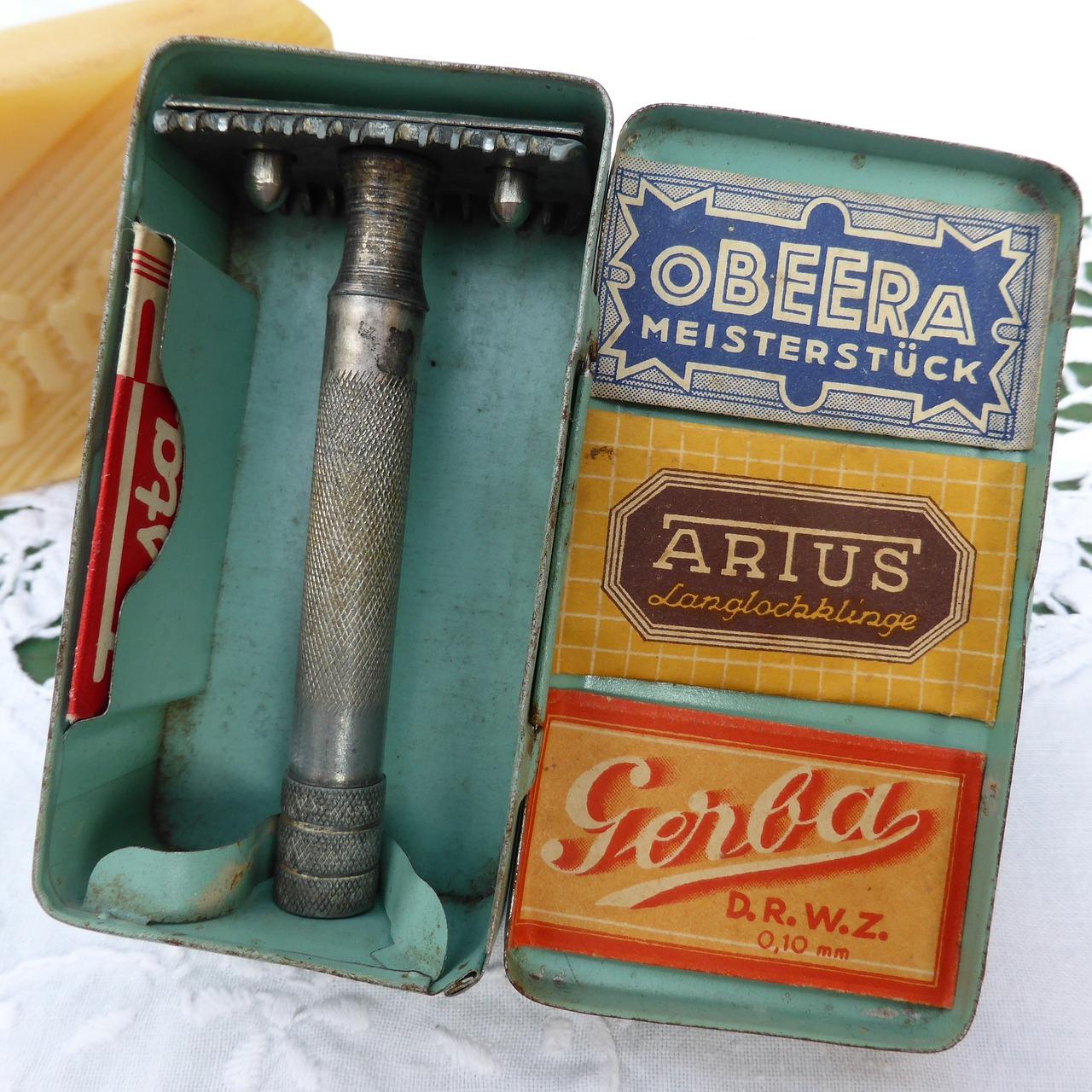 2. 手动剃须刀对比