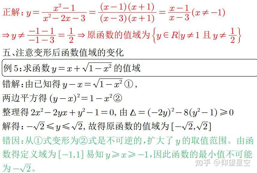 判别式法(Δ法)俗称“万能k法”再求函数值域时的注意事项,并不是万能的。 - 知乎