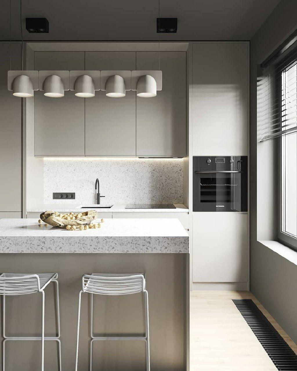 带岛台的开放式厨房如何设计