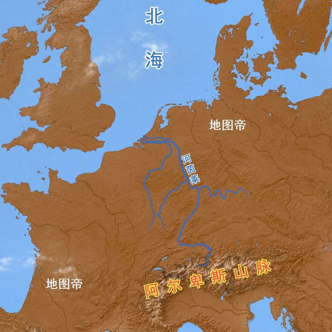 莱茵河流经哪些国家? - 知乎