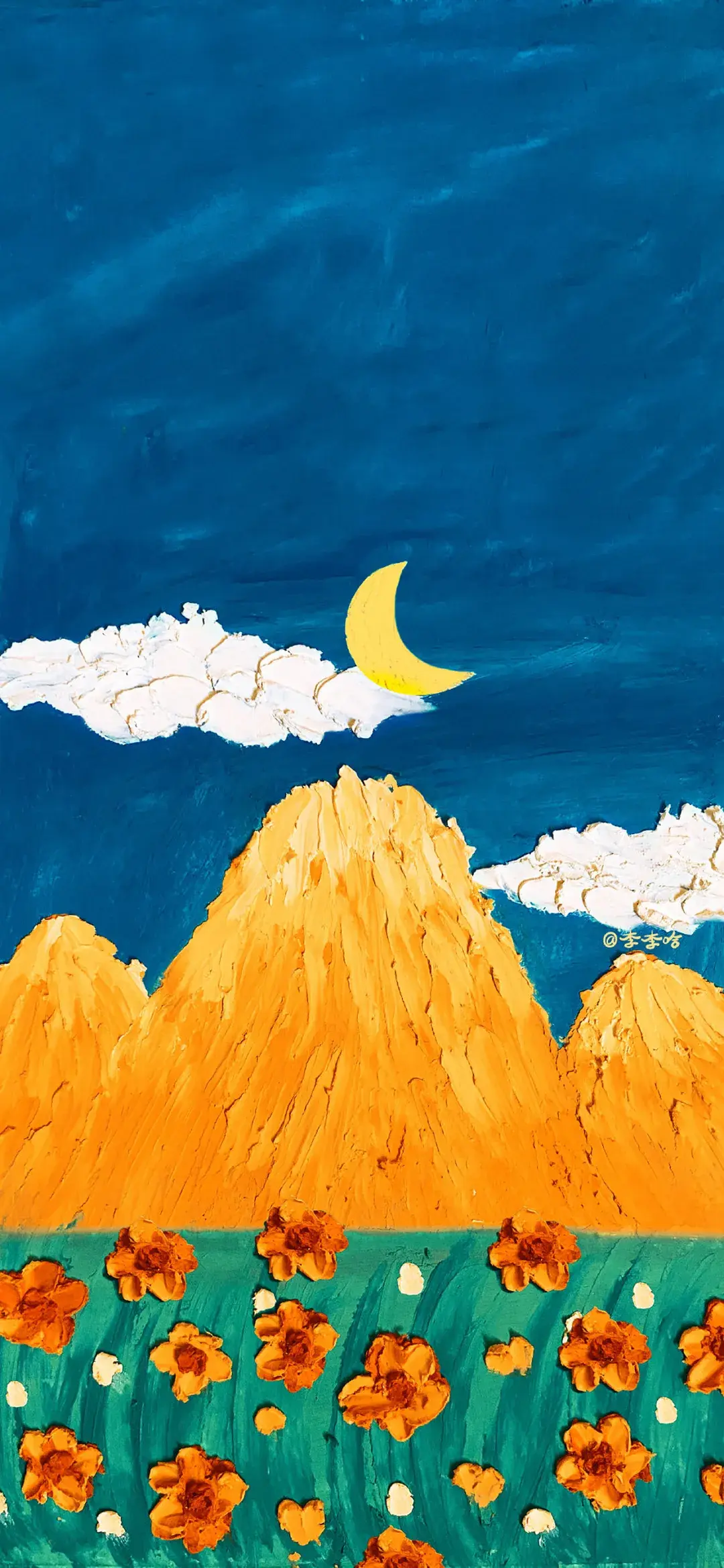 有哪些惊艳且是亮色系的油画壁纸