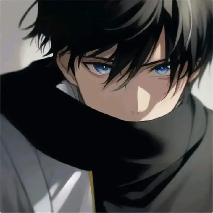 动漫男头|酷帅黑白王者野王头像