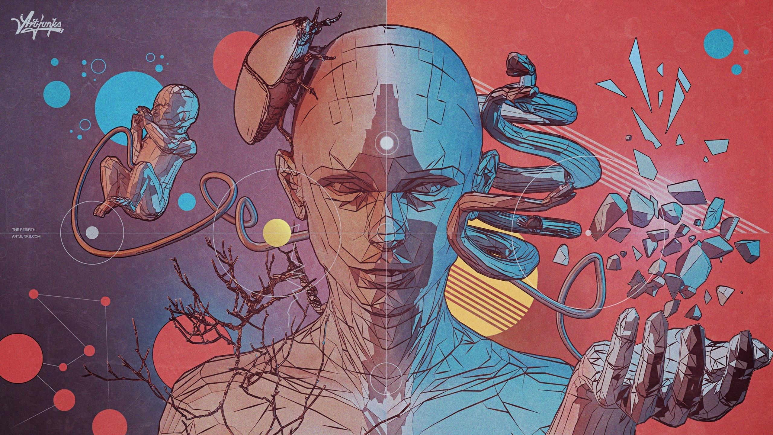 大家有那种色彩瑰丽奇幻视觉冲击力强的壁纸么