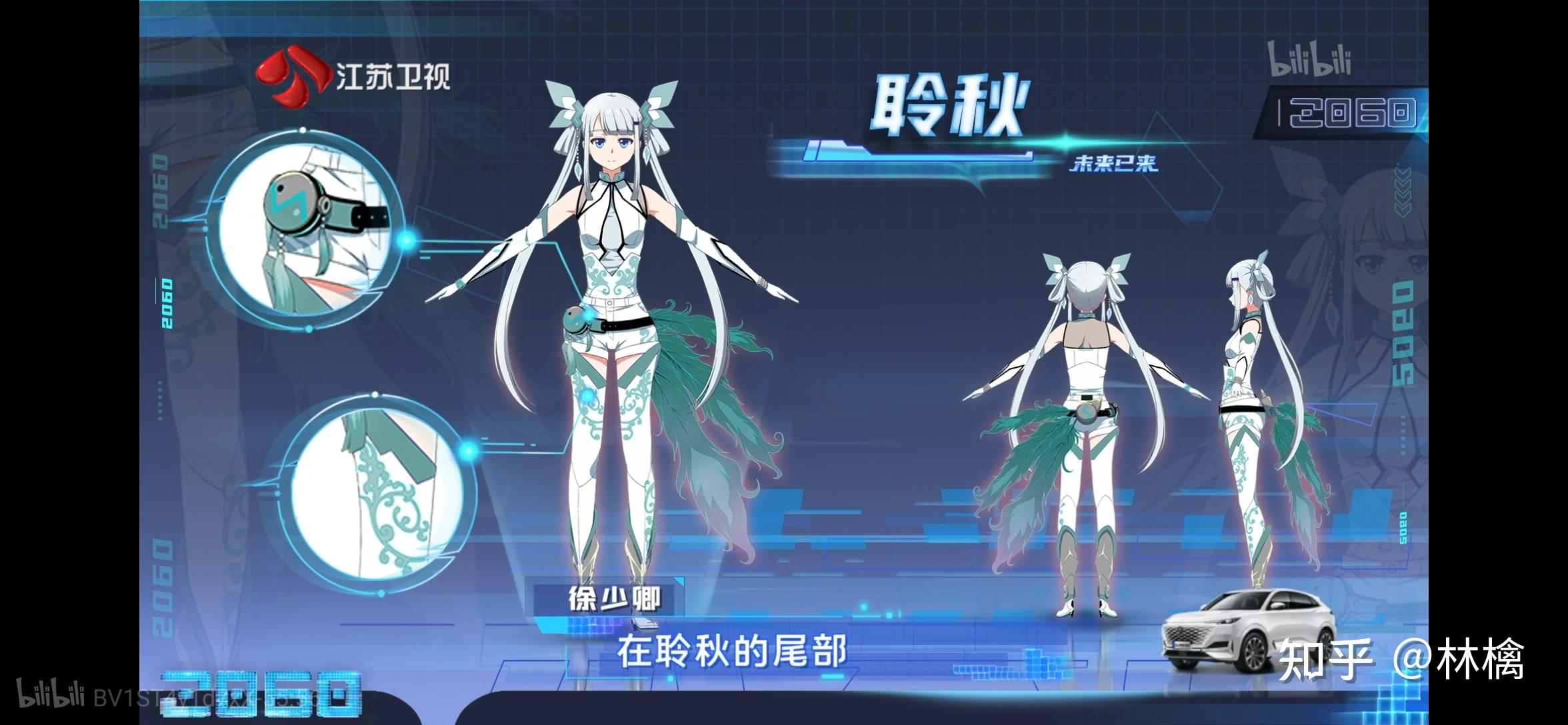 有没有大佬介绍一下江苏卫视2060综艺参赛的虚拟角色? - 知乎