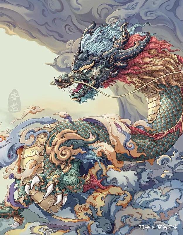 中国神话宇宙!东方妖神系列-四大神兽青龙、白虎、朱雀、玄武 - 知乎