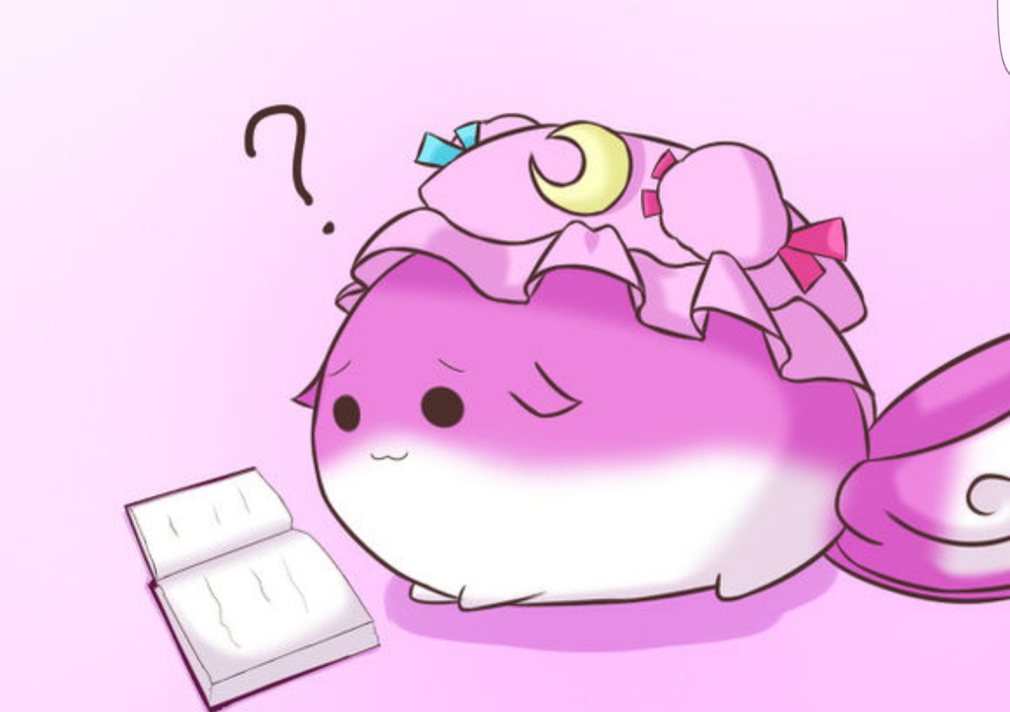 东方project中的帕秋莉有多可爱