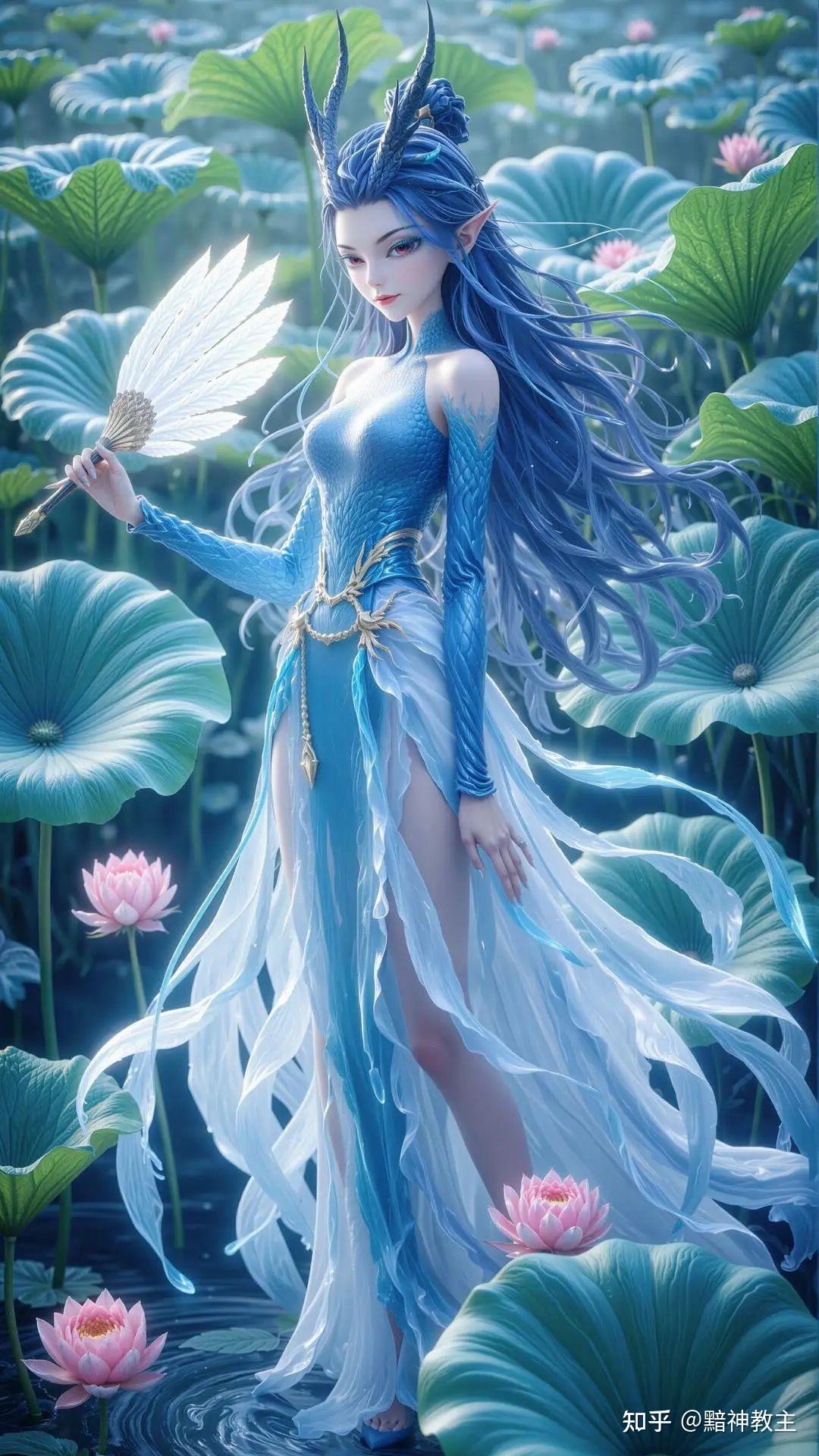 同样是《哪吒之魔童闹海》中的美女反派,为何西海龙王敖闰的人气远比鹤童高? - 知乎
