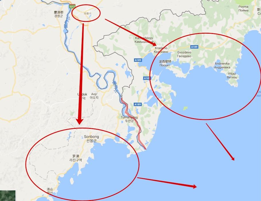 中国在中朝俄三国交界处到底有无出海口此地历史归属如何