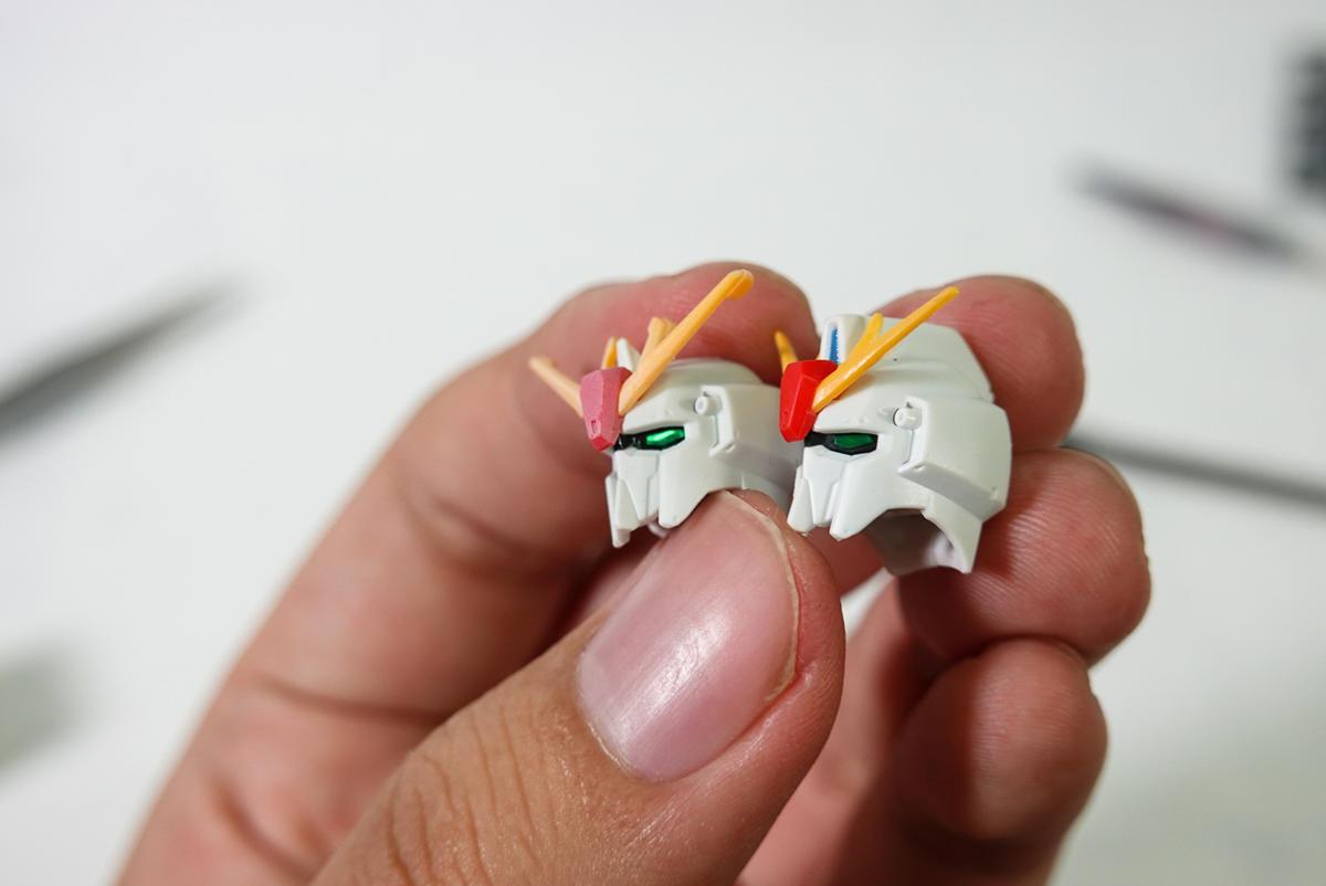 高达模型水口位如何处理?