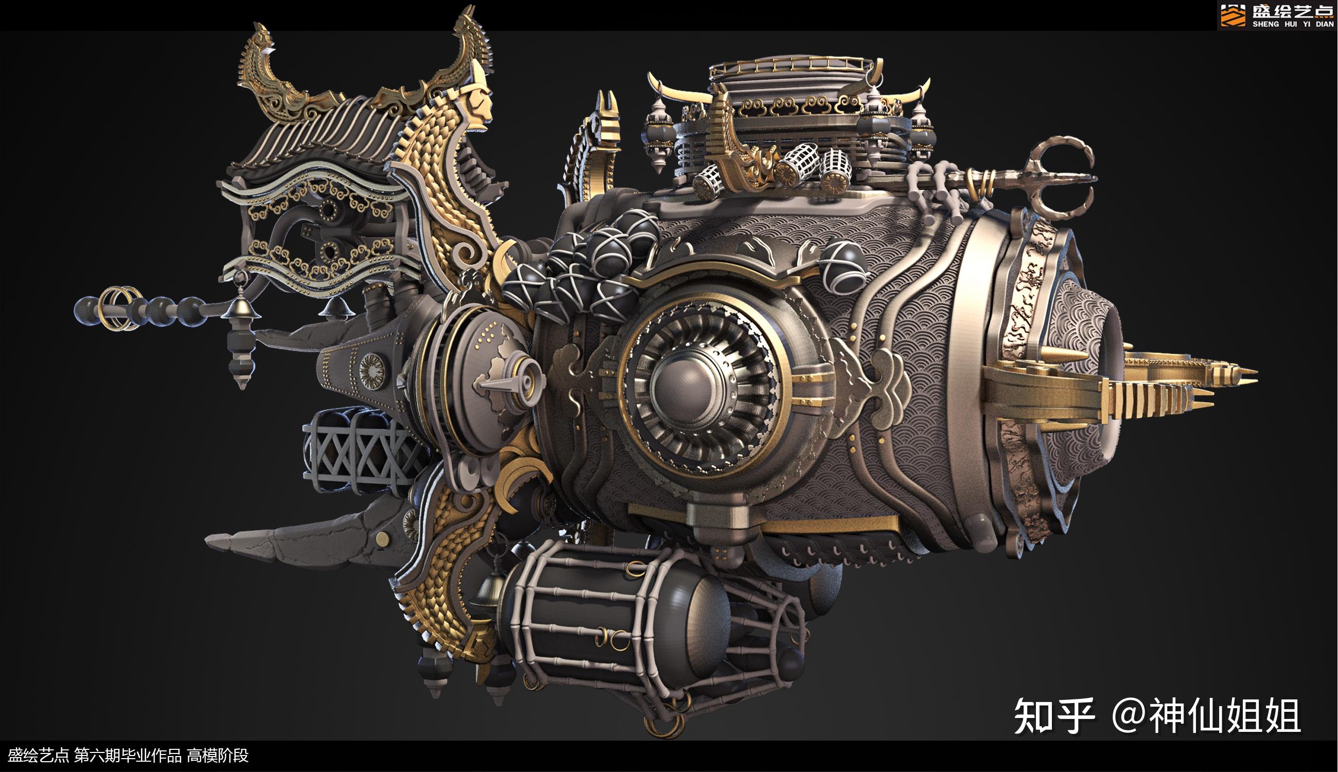 小白想学3d建模该从哪里开始学?类似图片这种? - 知乎