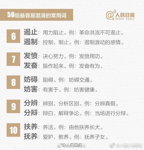 【行测】50组常考的易混淆实词 - 知乎