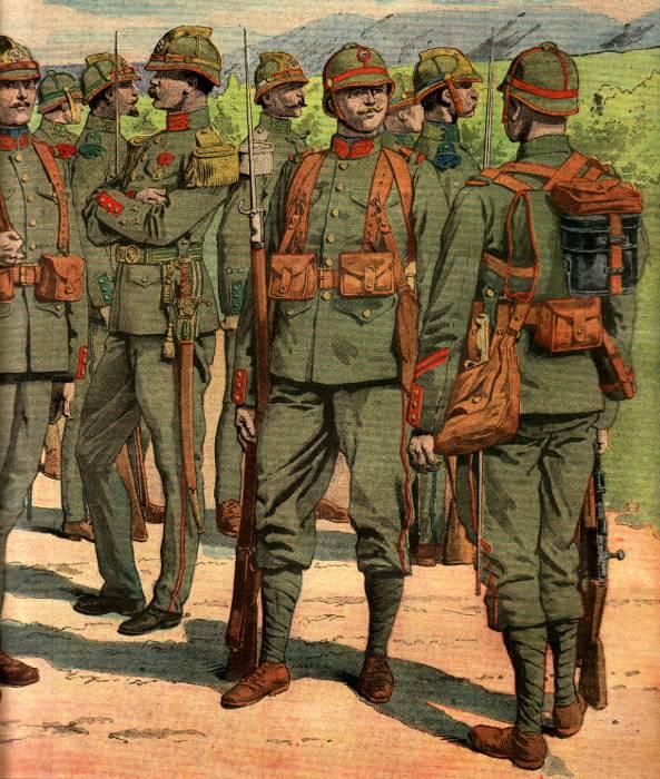一战法军为什么热衷于穿红裤子? 