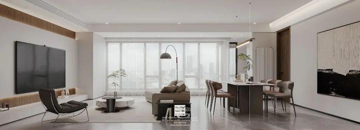 Kentin Design|190㎡现代简约大平层,极简至上,舒适为王 - 知乎