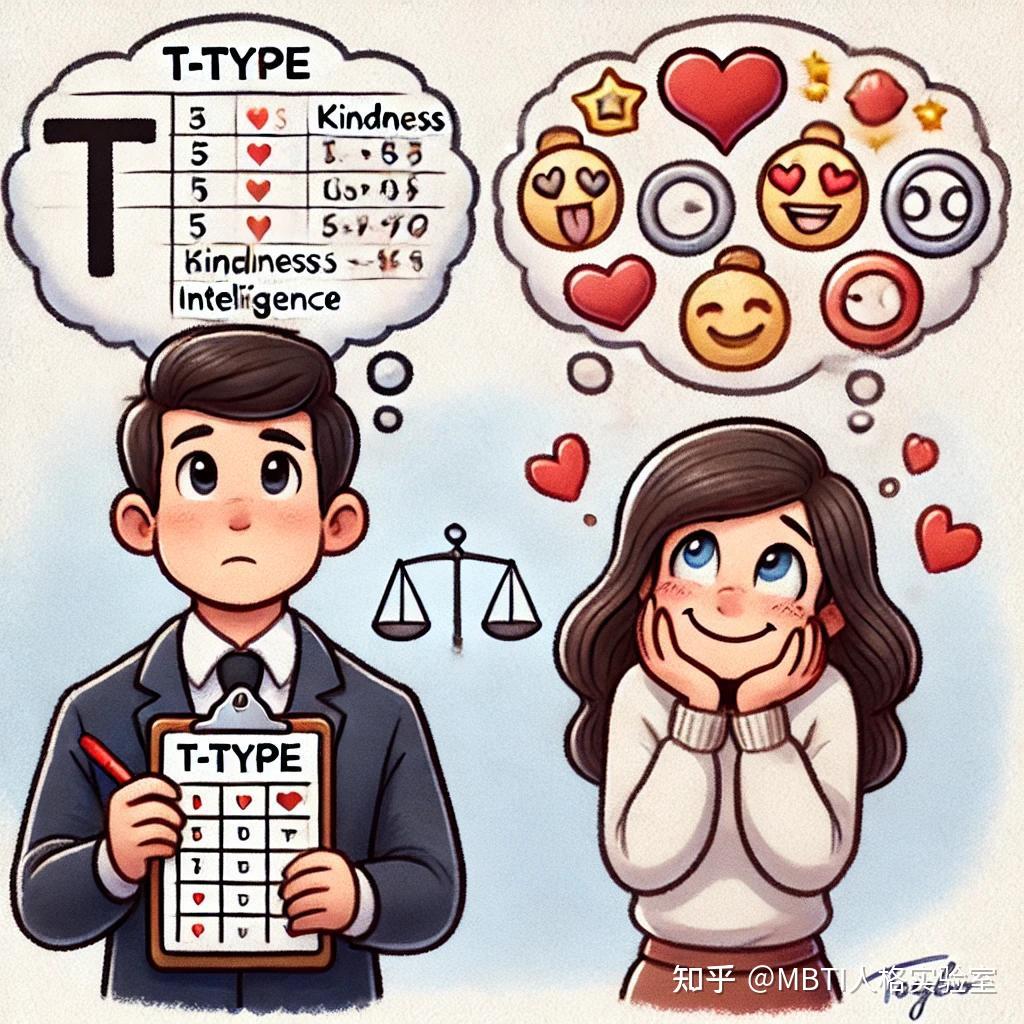 “卷王”的另一面:MBTI中的T与F - 知乎