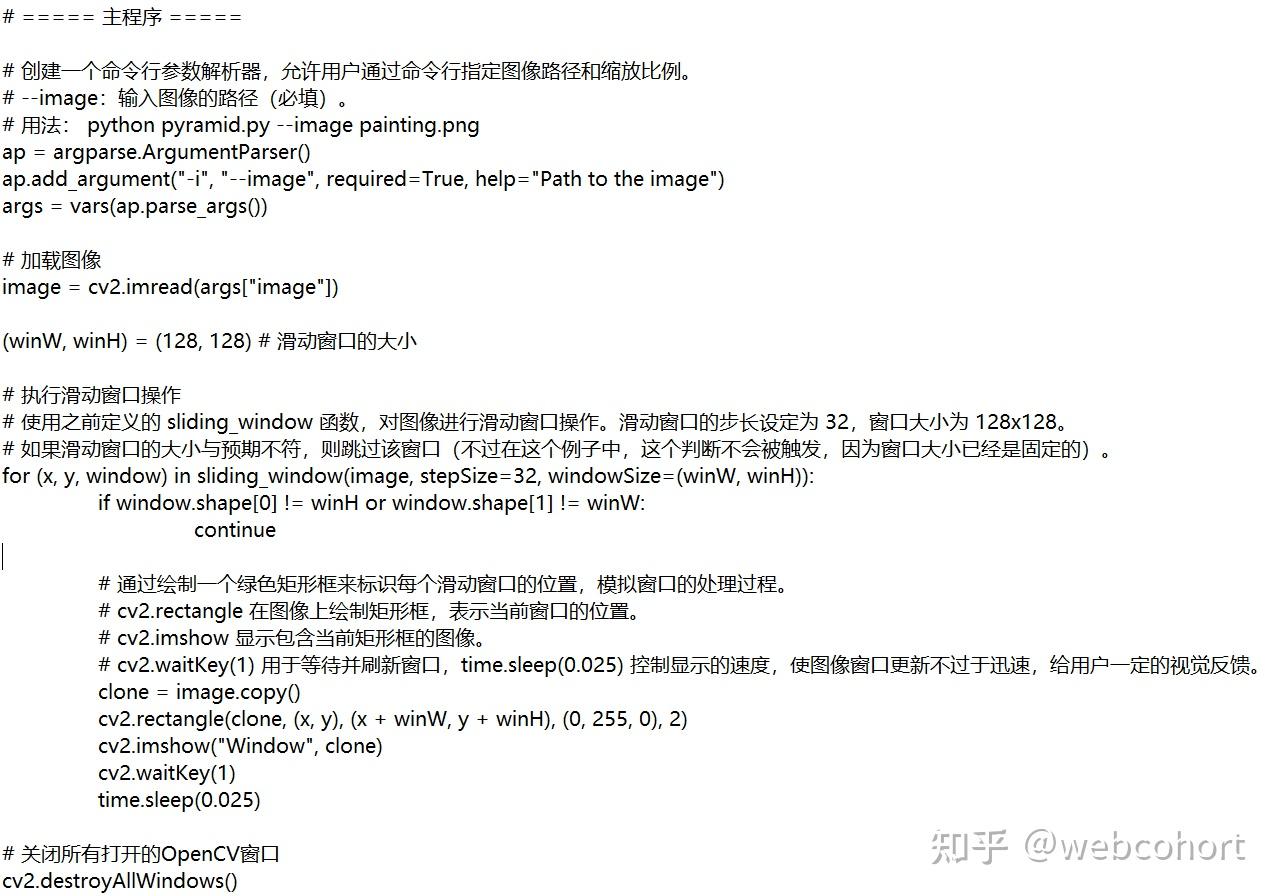 OpenCV实现 滑动窗口技术（Sliding Window） - 知乎