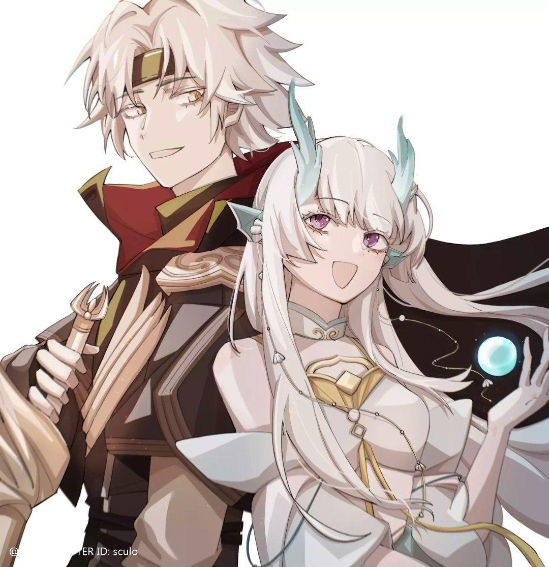 有没有东方曜和西施的动漫情头?