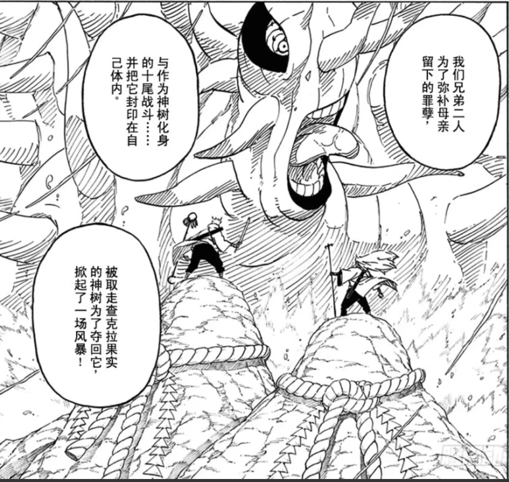 谁能简单帮我捋捋神树十尾辉夜之间的关系详见背景