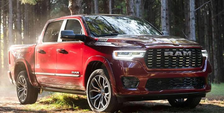 动力堪比超跑的美式皮卡新款ram1500推增程版最大672马力